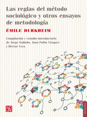cover image of Las reglas del método sociológico y otros ensayos de metodología